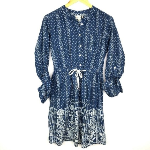 Anthropologie Meadow Rue Anila Shirt Dress - Picture 2 of 5